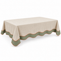 Wave Border Tablecloth
