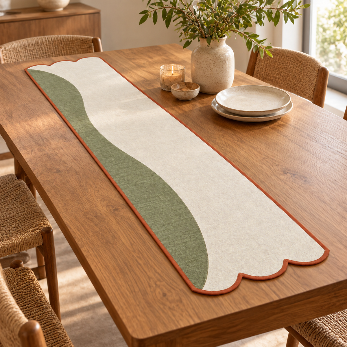 Petal Arc Table Runner