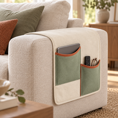 Arc Pocket Sofa Arm Organizer