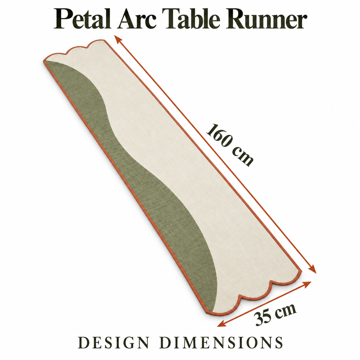 Petal Arc Table Runner