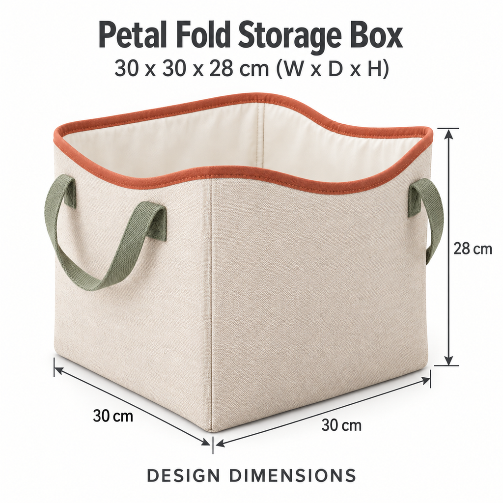 Petal Fold Storage Box