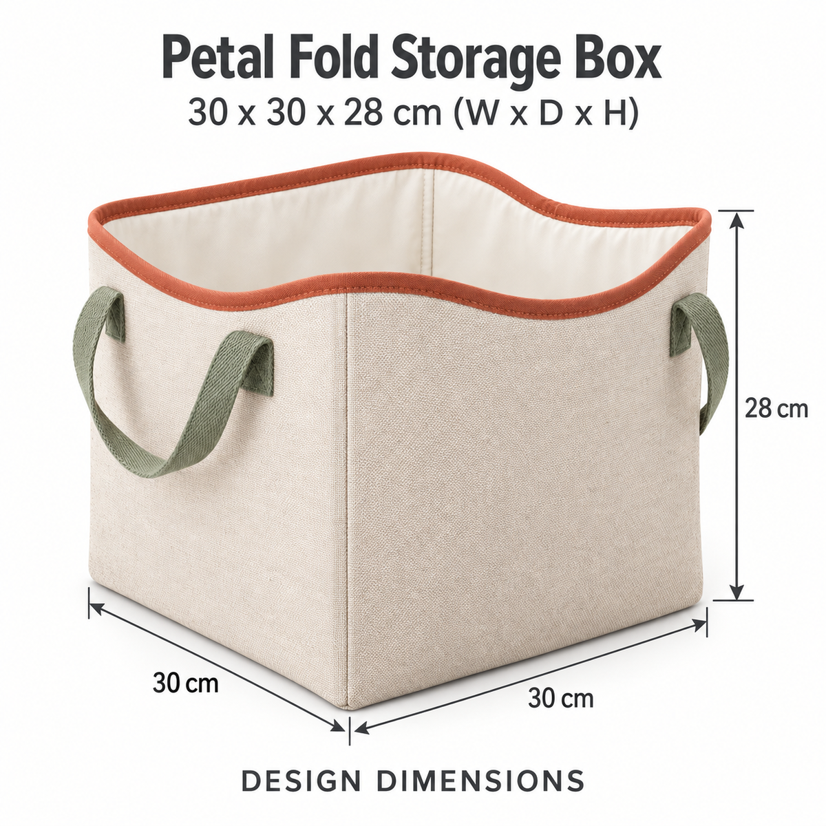 Petal Fold Storage Box